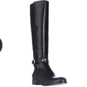 MICHAEL Michael Kors black Arley Riding Boots
